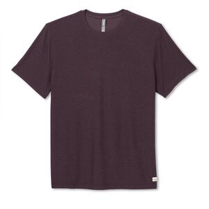 Strato Tech Tee, Raisin Heather, XS